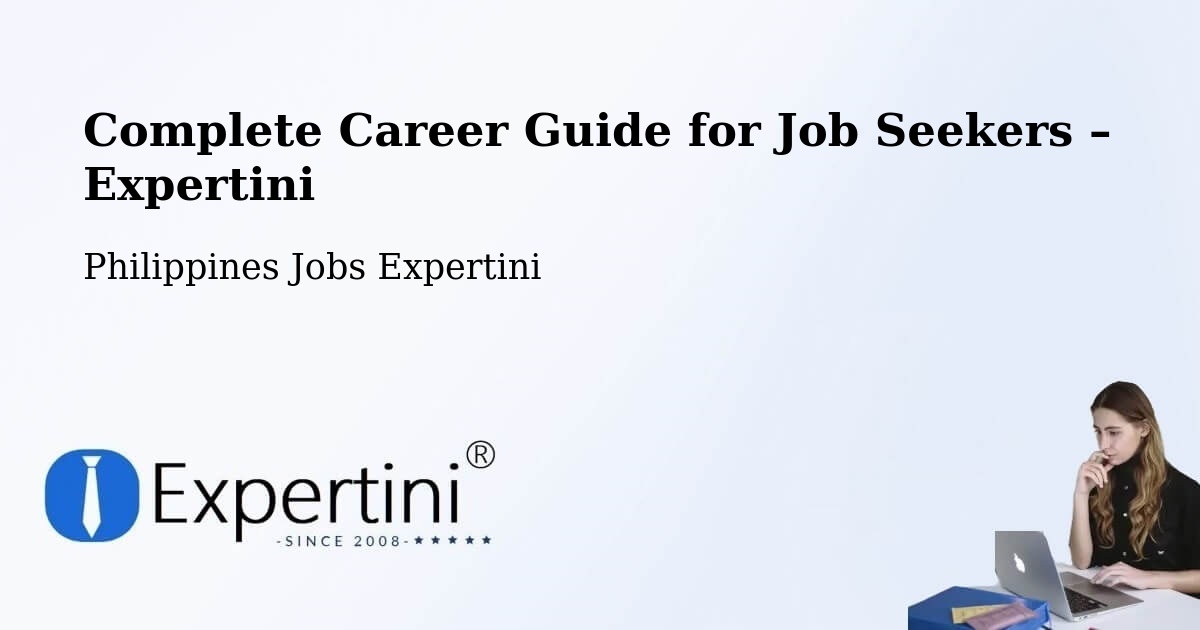 Career Guide for Job Seekers – Libog - Libog, Philippines Jobs Expertini