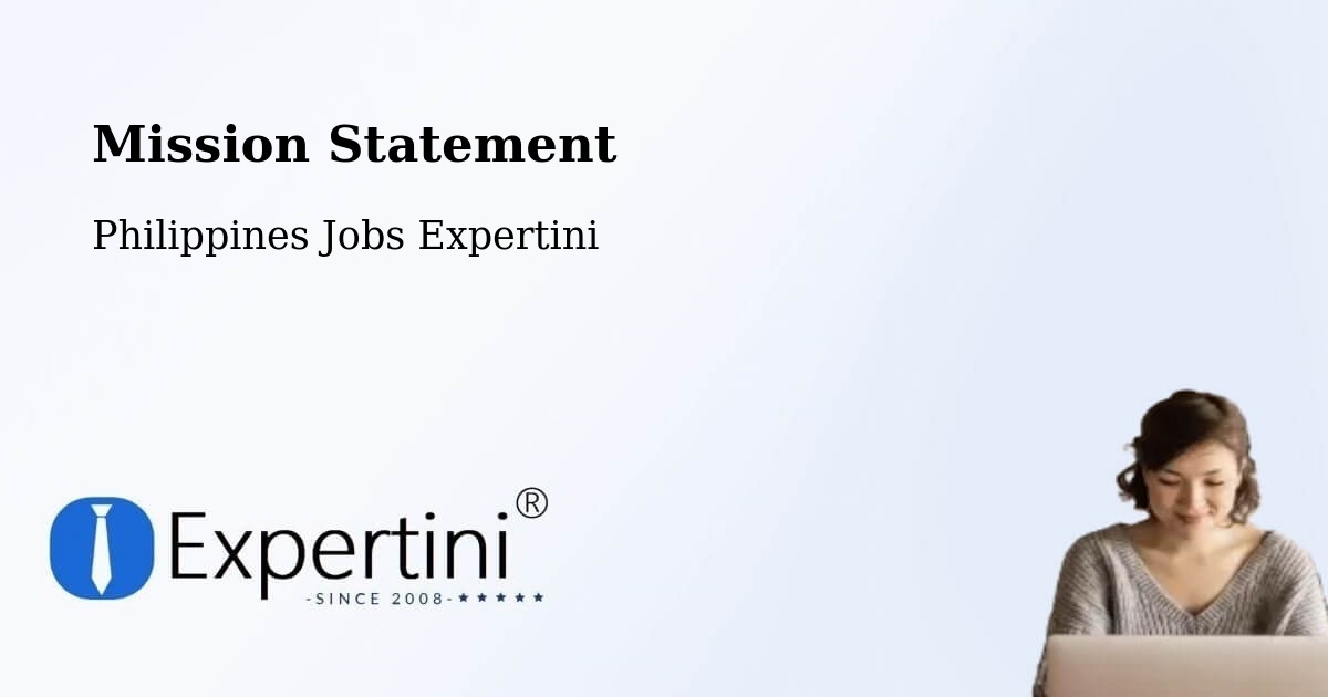 Mission Statement - Philippines Jobs Expertini